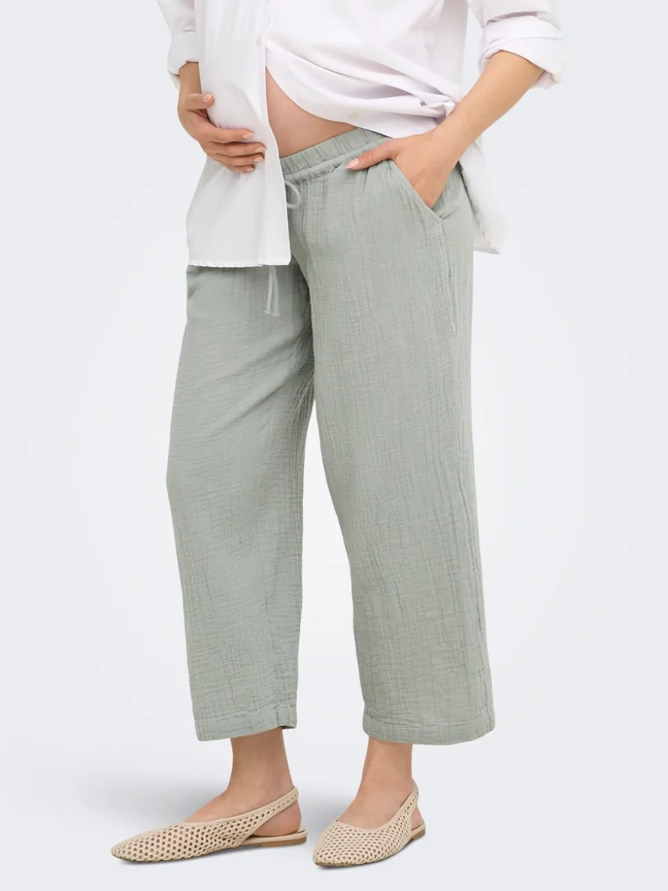 OLMTHYRA Straight Fit Pantaloni