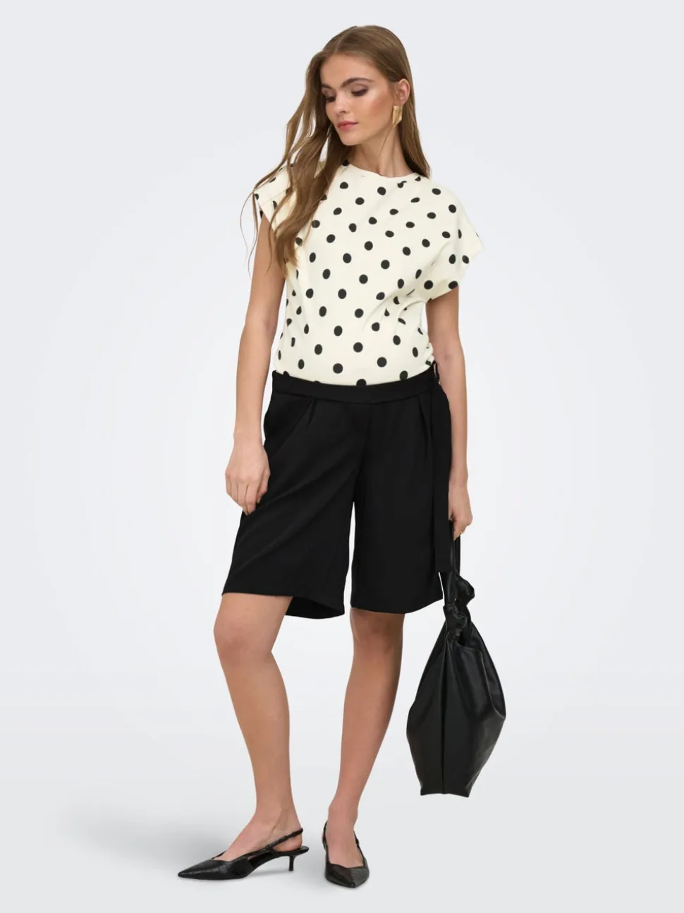 OLMVICTORIA Vita alta Regular Fit Bermuda