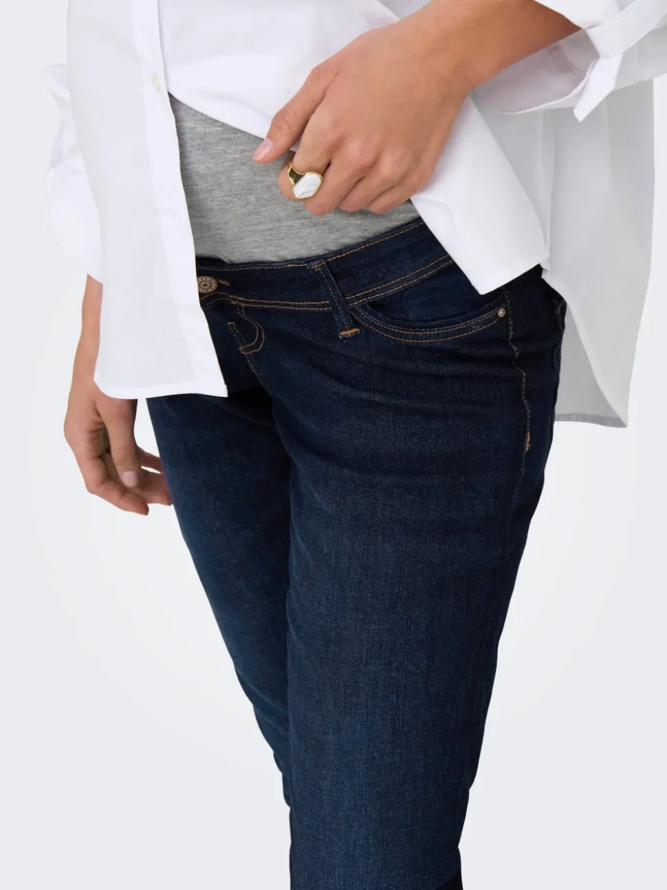 OLMWAUW Vita media Skinny Fit Jeans