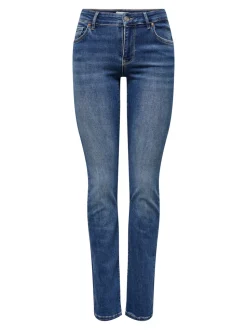 ONLALICIA Vita media Straight Fit Jeans