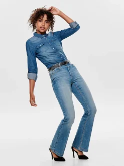 ONLALWAYSROCK Camicia in jeans