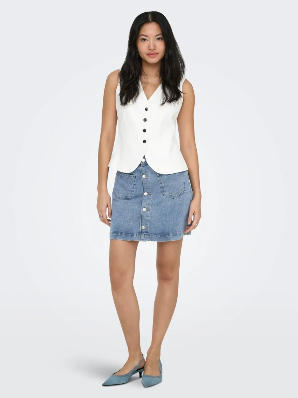 ONLAMAZING Denim Gonna in jeans Gonna pantaloncino