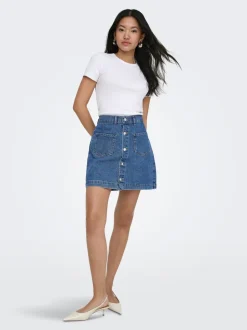 ONLAMAZING Denim Gonna in jeans Gonna pantaloncino