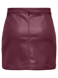 ONLAMAZING-LIORA Gonna in pelle Gonna pantaloncino