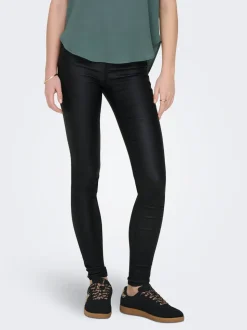 ONLANNE Skinny Fit Pantaloni in finta pelle
