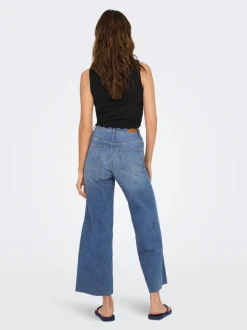 ONLANN-MADISON Vita alta Cropped Fit Jeans