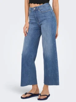 ONLANN-MADISON Vita alta Cropped Fit Jeans