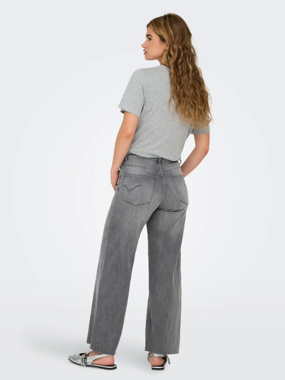 ONLANN-MADISON Vita alta Cropped Fit Jeans