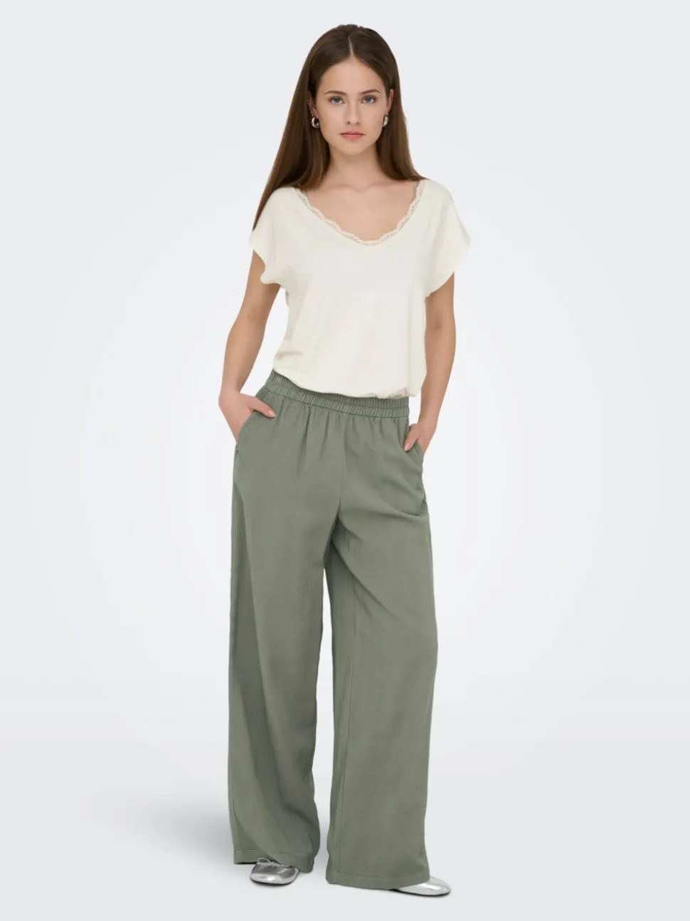 ONLARIS Straight Fit Pantaloni