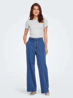 ONLARLENE Vita alta Wide Leg Fit Jeans