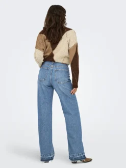 ONLBAILEY Vita alta Wide Leg Fit Jeans