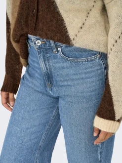 ONLBAILEY Vita alta Wide Leg Fit Jeans