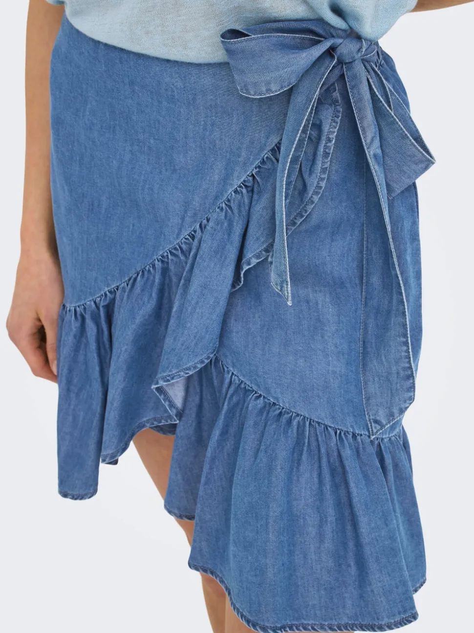 ONLBEA Denim Gonna in jeans Gonna pantaloncino
