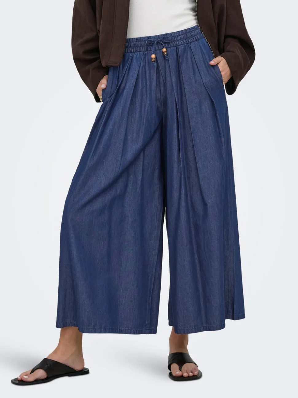 ONLBEA Vita alta Wide Leg Fit Jeans