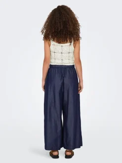 ONLBEA Vita alta Wide Leg Fit Lunghezza alla caviglia Jeans