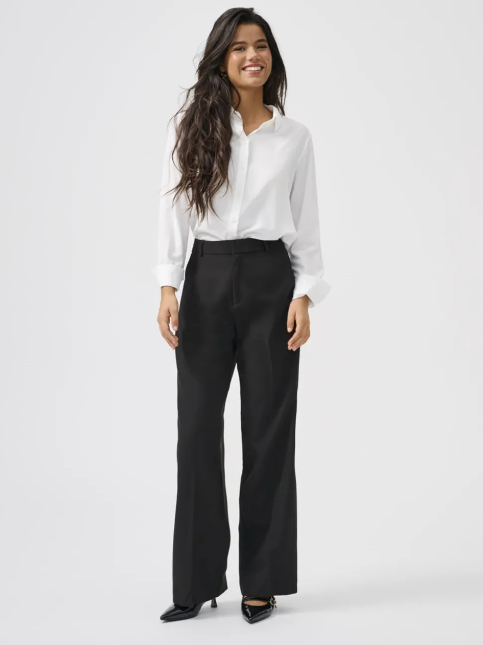 ONLBERRY Wide Leg Fit Pantaloni a gamba larga