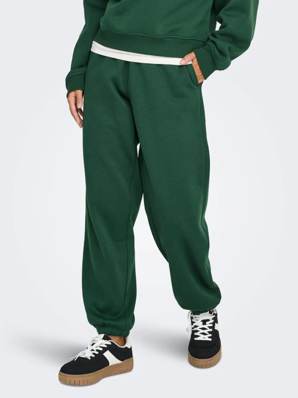 ONLBEST Wide Leg Fit Pantaloni in felpa