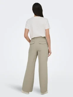 ONLBIANA Wide Leg Fit Pantaloni chino