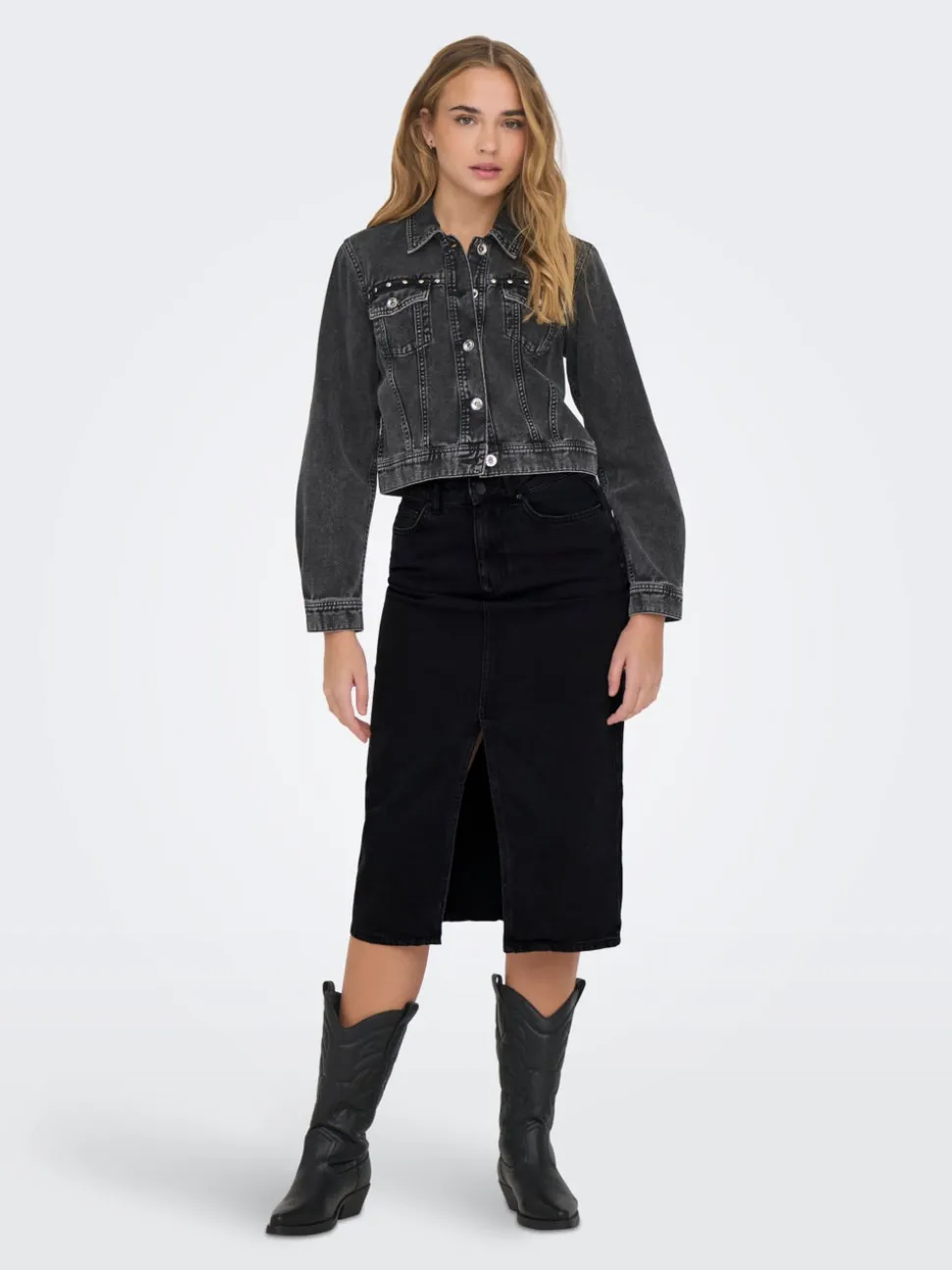 ONLBIANCA Denim Gonna in jeans Gonna midi