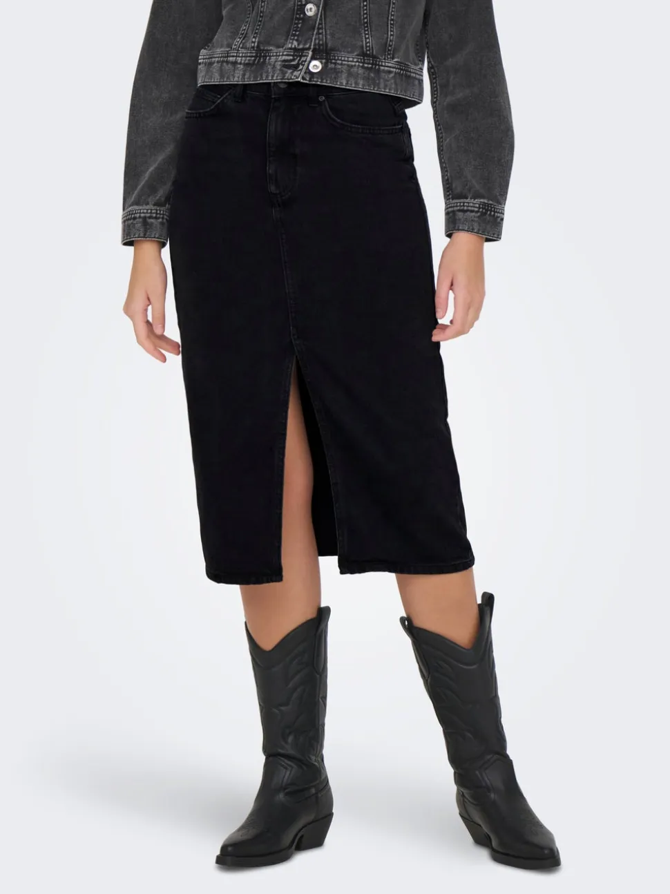 ONLBIANCA Denim Gonna in jeans Gonna midi