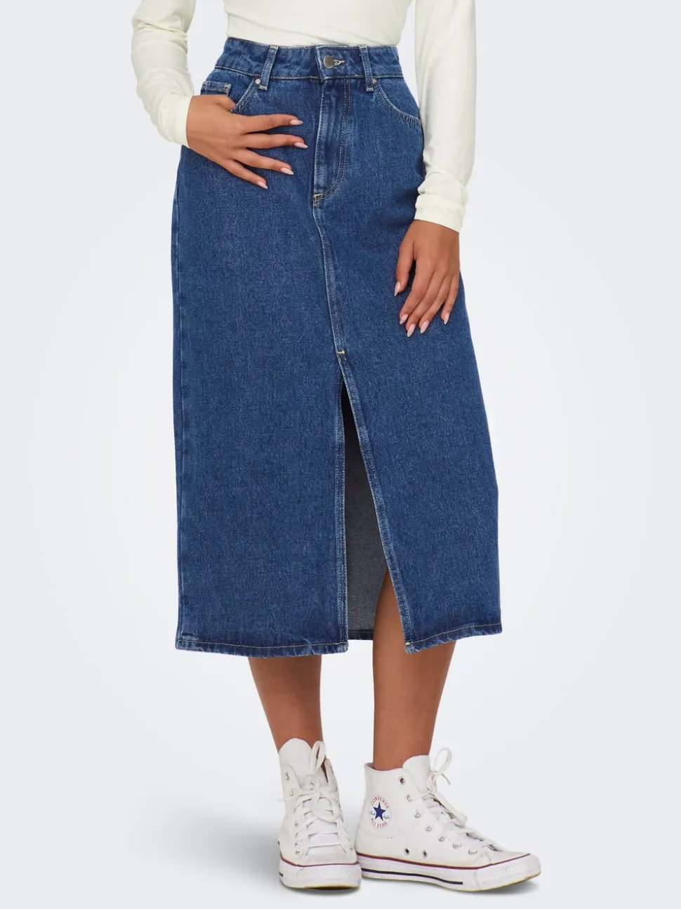 ONLBIANCA Denim Gonna in jeans Gonna midi