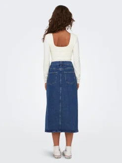 ONLBIANCA Denim Gonna in jeans Gonna midi