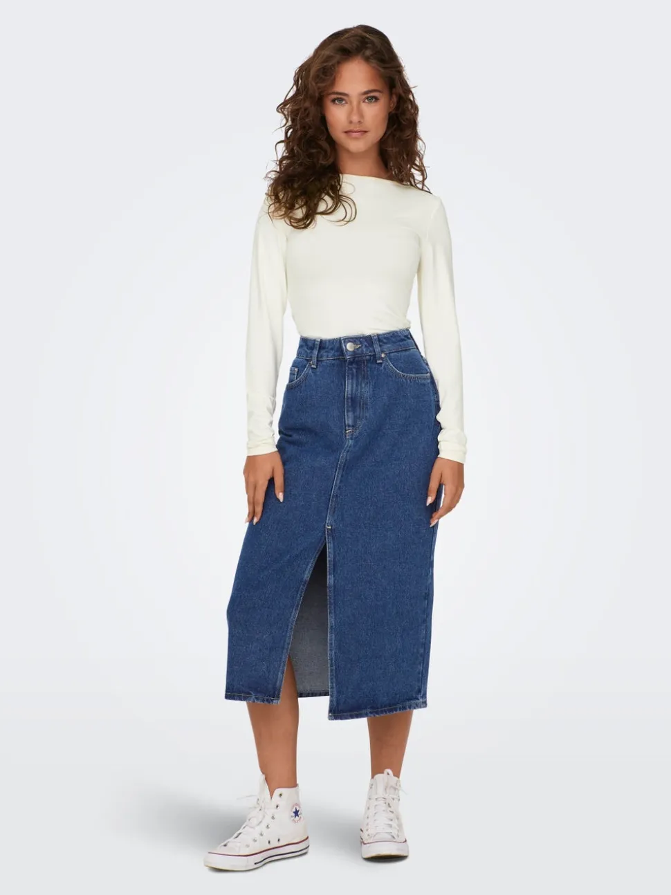 ONLBIANCA Denim Gonna in jeans Gonna midi