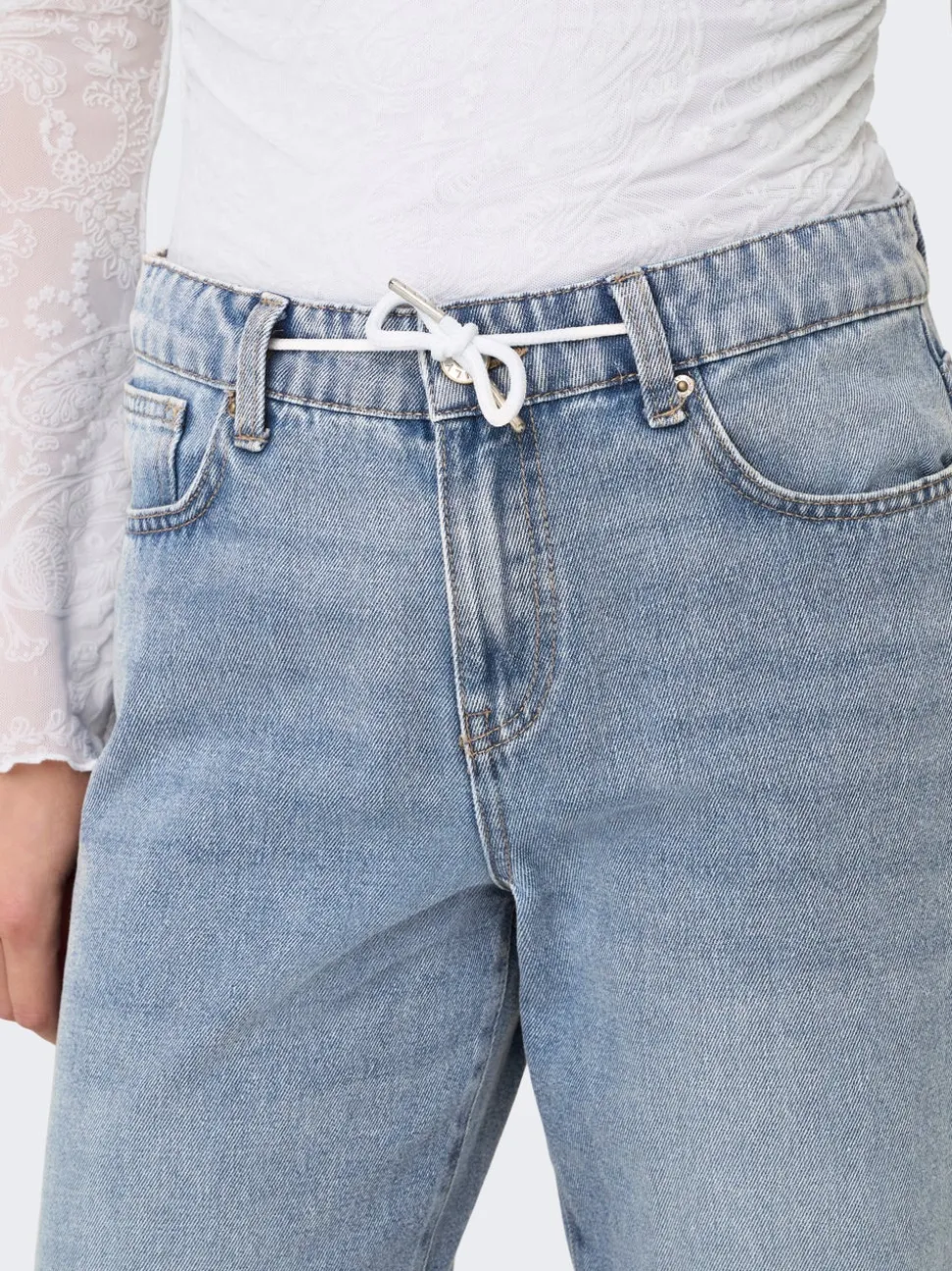 ONLBLISS Vita media Wide Leg Fit Jeans
