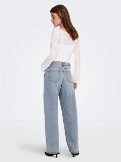 ONLBLISS Vita media Wide Leg Fit Jeans