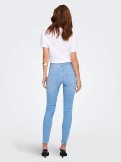 ONLBLUSH Vita alta Skinny Fit Lunghezza alla caviglia Jeans