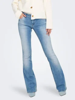 ONLBLUSH Vita bassa Flared Fit Jeans
