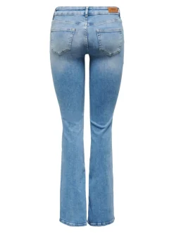 ONLBLUSH Vita bassa Flared Fit Jeans