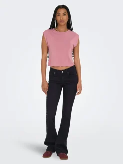 ONLBLUSH Vita bassa Flared Fit Jeans