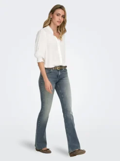 ONLBLUSH Vita media Flared Fit Jeans