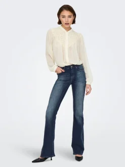 ONLBLUSH Vita media Flared Fit Jeans