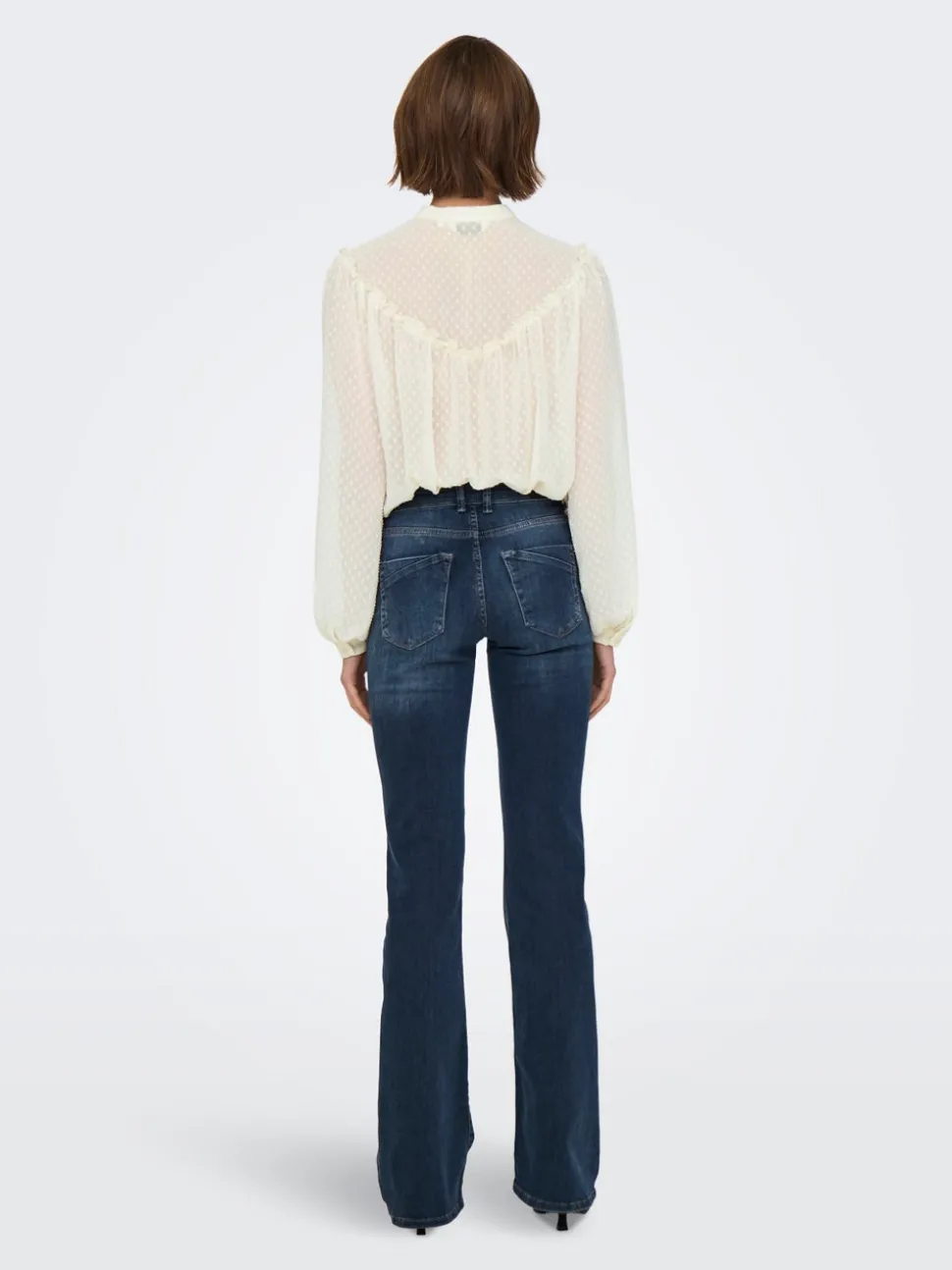 ONLBLUSH Vita media Flared Fit Jeans