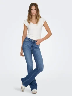 ONLBLUSH Vita media Flared Fit Jeans