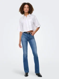 ONLBLUSH Vita media Flared Fit Jeans