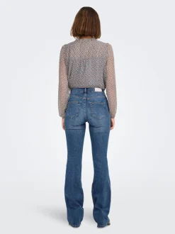 ONLBLUSH Vita media Flared Fit Jeans