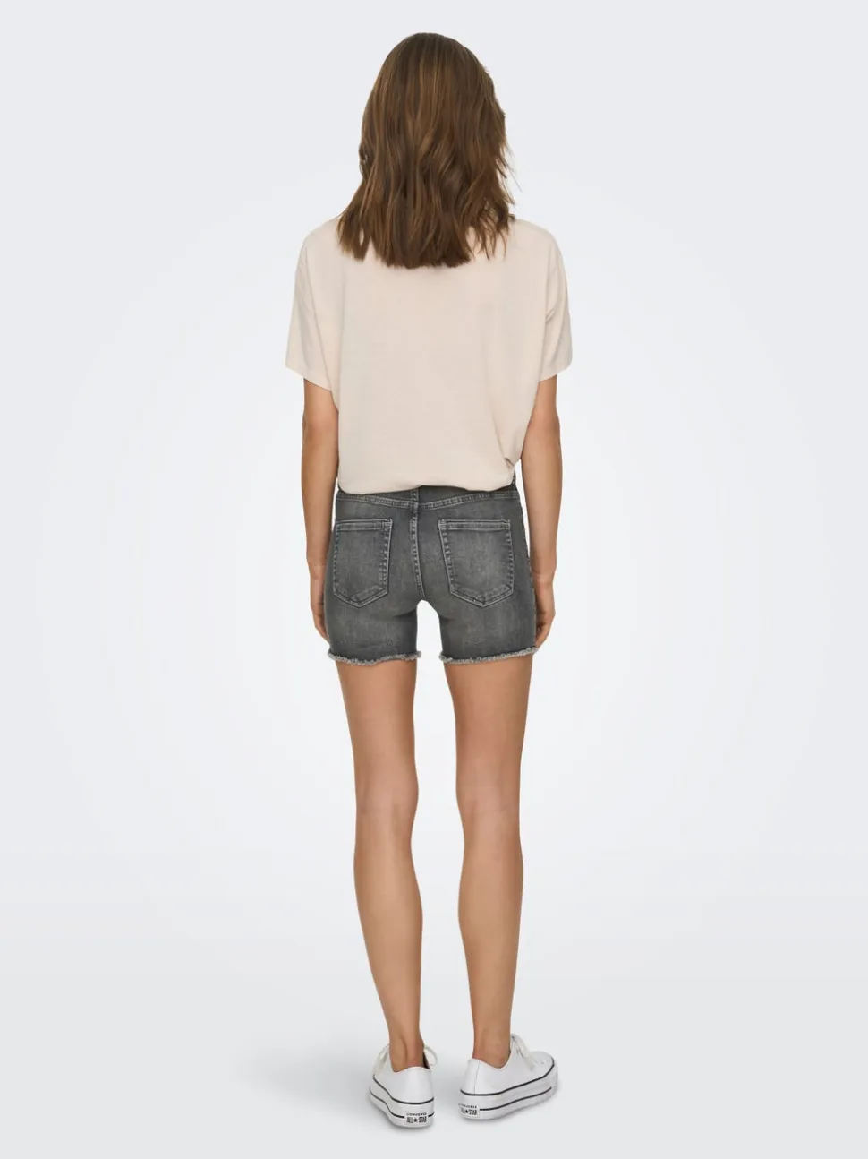 ONLBLUSH Vita media Regular Fit Bermuda in jeans