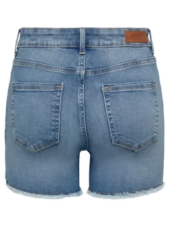 ONLBLUSH Vita media Regular Fit Bermuda in jeans