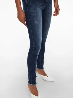 ONLBLUSH Vita media Skinny Fit Lunghezza alla caviglia Jeans