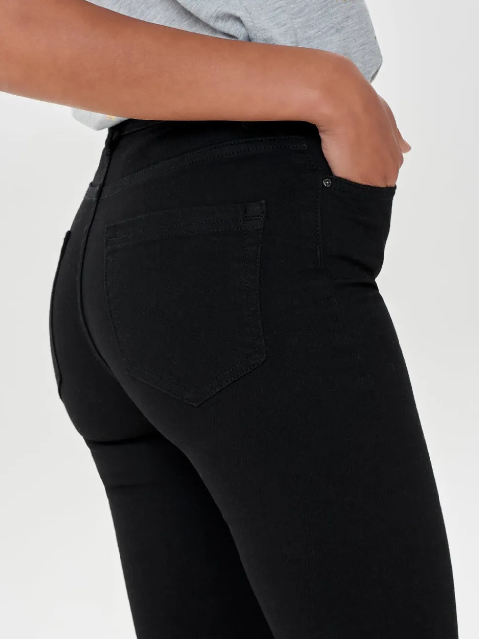 ONLBLUSH Vita media Skinny Fit Lunghezza alla caviglia Jeans