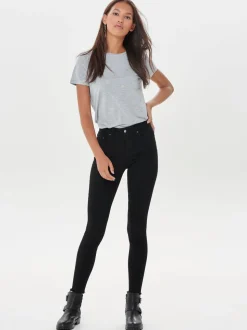 ONLBLUSH Vita media Skinny Fit Lunghezza alla caviglia Jeans