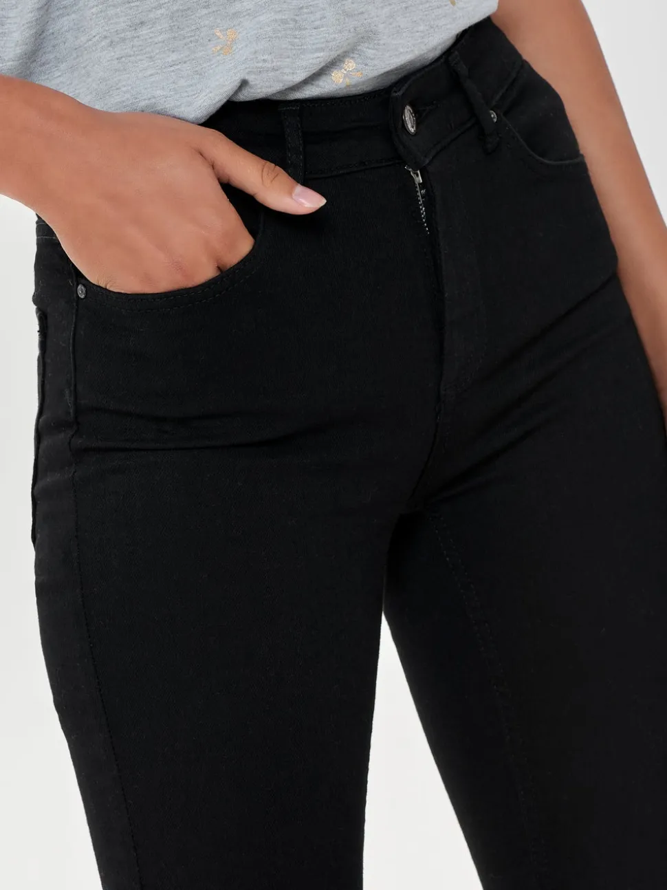 ONLBLUSH Vita media Skinny Fit Lunghezza alla caviglia Jeans