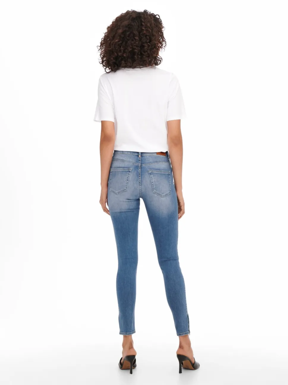 ONLBLUSH Vita media Skinny Fit Lunghezza alla caviglia Jeans