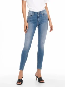 ONLBLUSH Vita media Skinny Fit Lunghezza alla caviglia Jeans