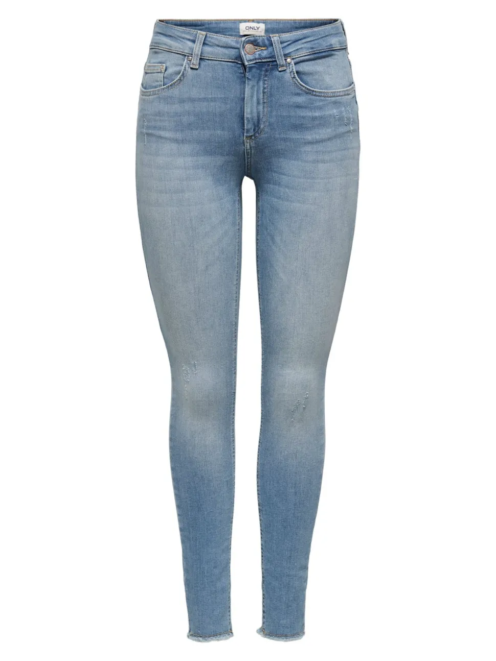 ONLBLUSH Vita media Skinny Fit Lunghezza alla caviglia Jeans