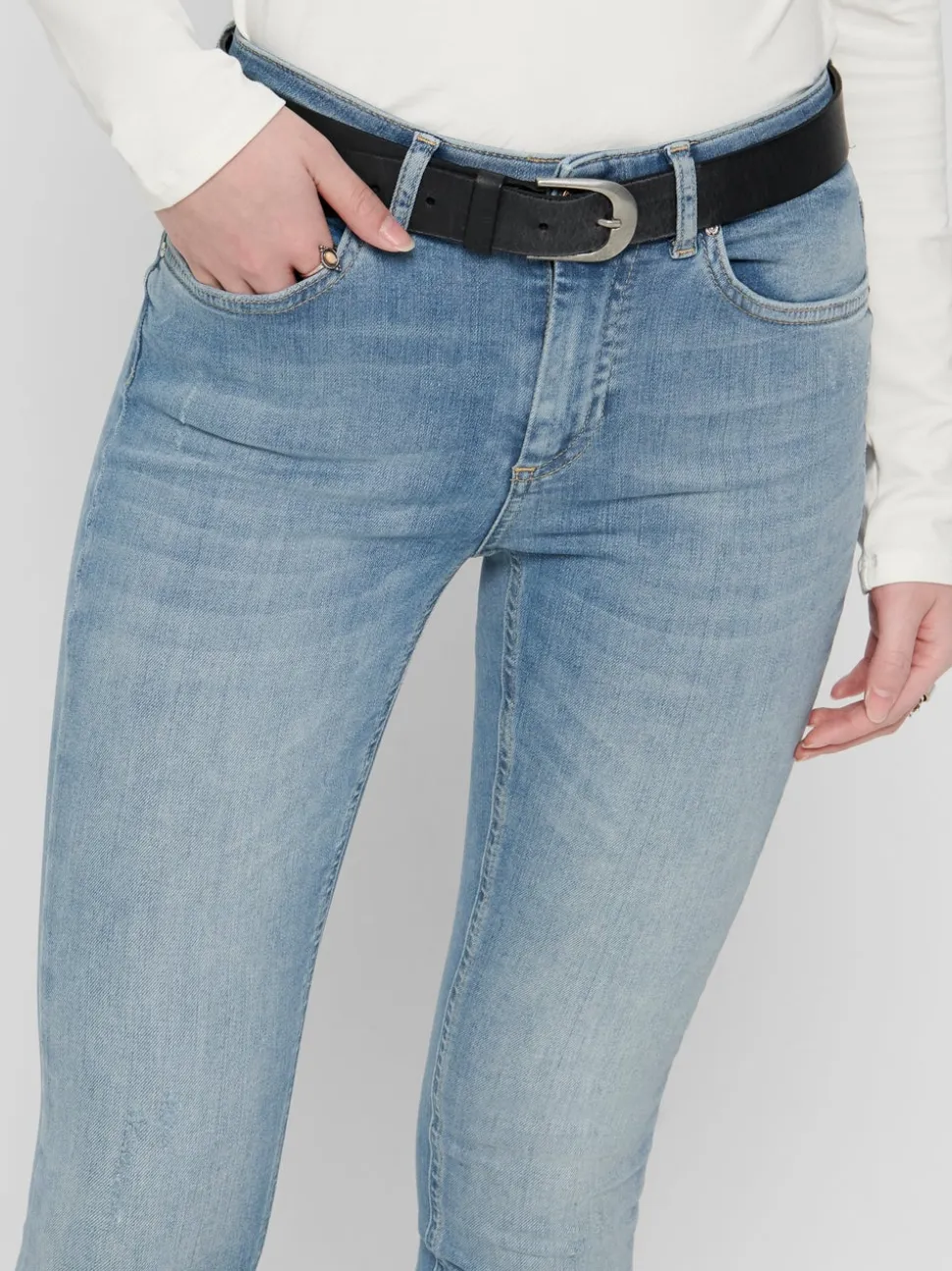 ONLBLUSH Vita media Skinny Fit Lunghezza alla caviglia Jeans