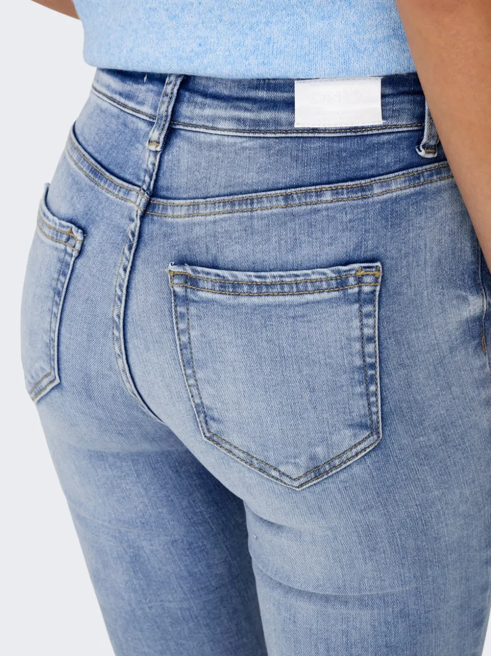 ONLBLUSH Vita media Skinny Fit Lunghezza alla caviglia Jeans